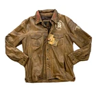 Run For A Million Jacket Mens Large Brown Leather Western Performance Horse 2023