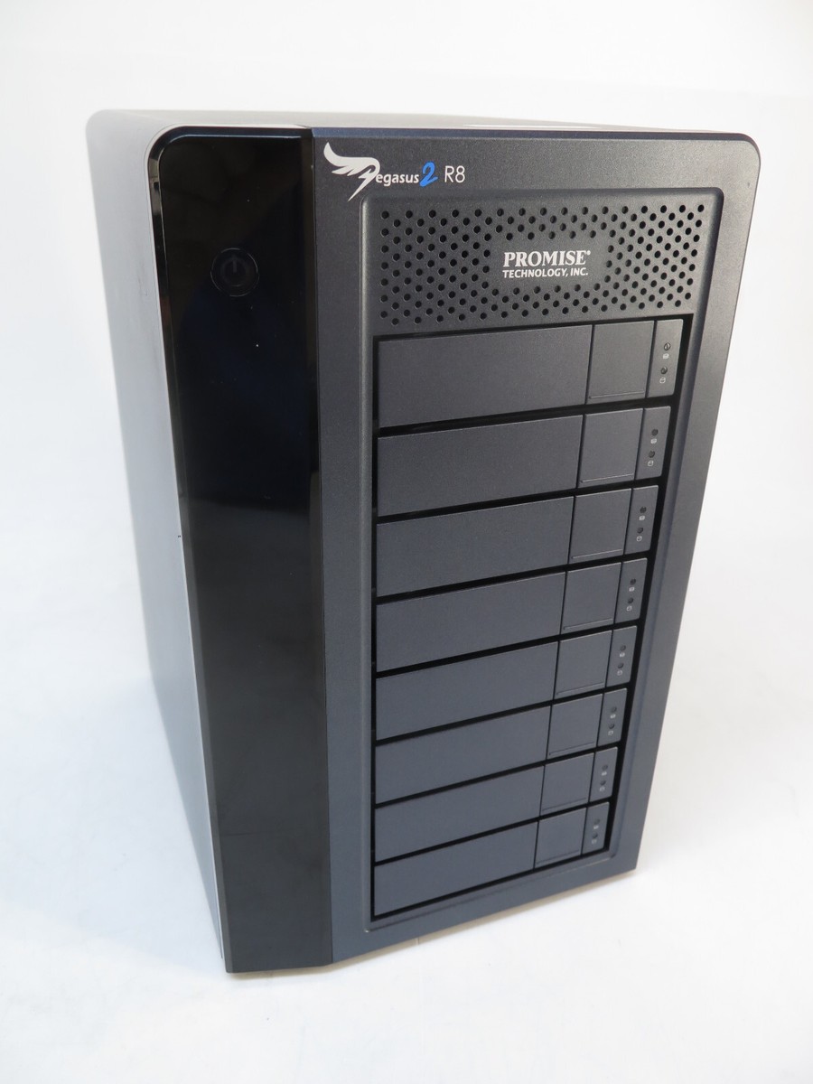 Promise Pegasus2 R8 Thunderbolt 2 RAID Storage Array, with 8