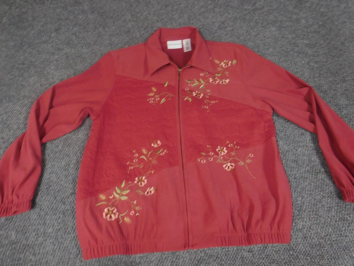 Veste Linen Blend Multi-couleur Alfred Dunner - Taille Femme 14 - Neuf Sans étiquettes