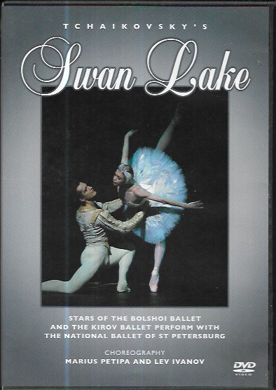SWAN LAKE R0 DVD BOLSHOI BALLET KIROV BALLET NATIONAL BALLET OF ST PETERSBURG