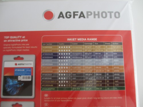 Agfa Photo Papier DIN A4 50 Blatt Sheet / 210g Glossy Paper AP21050A4 Glänzend - Afbeelding 2 van 8