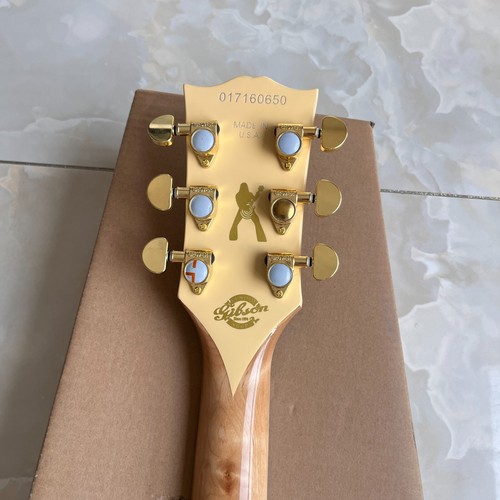 Ship from US Zakk LP Electric Guitar Yellow Bullseye Mahogany Body Gold Hardware - Bild 8 von 21