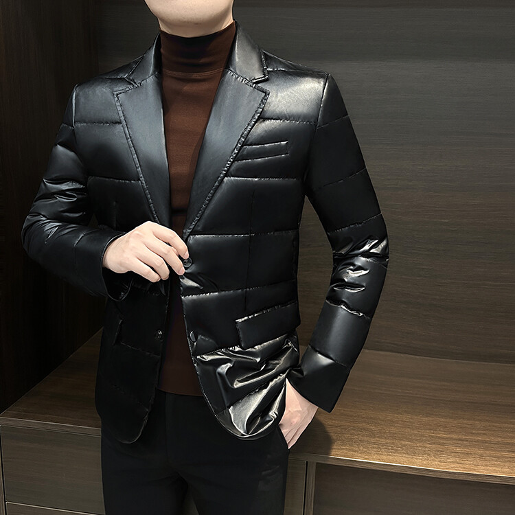 Lightweight Suit Down Jacket Men's Winter Coats New Business