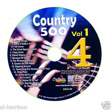 KARAOKE CHARTBUSTER CDG COUNTRY 500 VOL.1 DISC CB8532 DISC 4