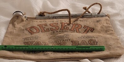 Vintage Desert Water Bag Ames Harris Neville Co. AS NEW | #28162922
