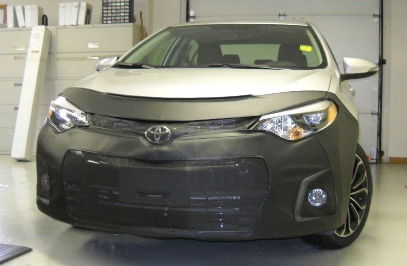 Sujetador con cubierta de máscara frontal Lebra para TOYOTA COROLLA 2014-2016 S y S plus modelos Foto 4 de 4