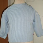 miniman baby knitted jumper sweater in light blue size 68 new
