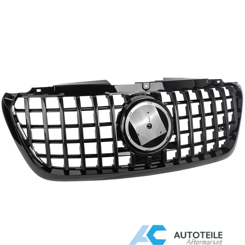 Kühlergrill Sport GT Grill Glanz Schwarz für Mercedes Sprinter W907 907 W910 - Bild 2 von 4