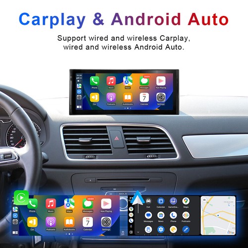 12.3'' Android Car GPS Navigation Wireless Carplay 4G+64GB For Audi Q3 2013-2018 - Picture 3 of 10