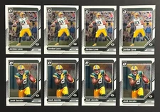 Jordan Love Josh Jacobs 8 Card Lot 2024 Panini Donruss Optic Football Packers