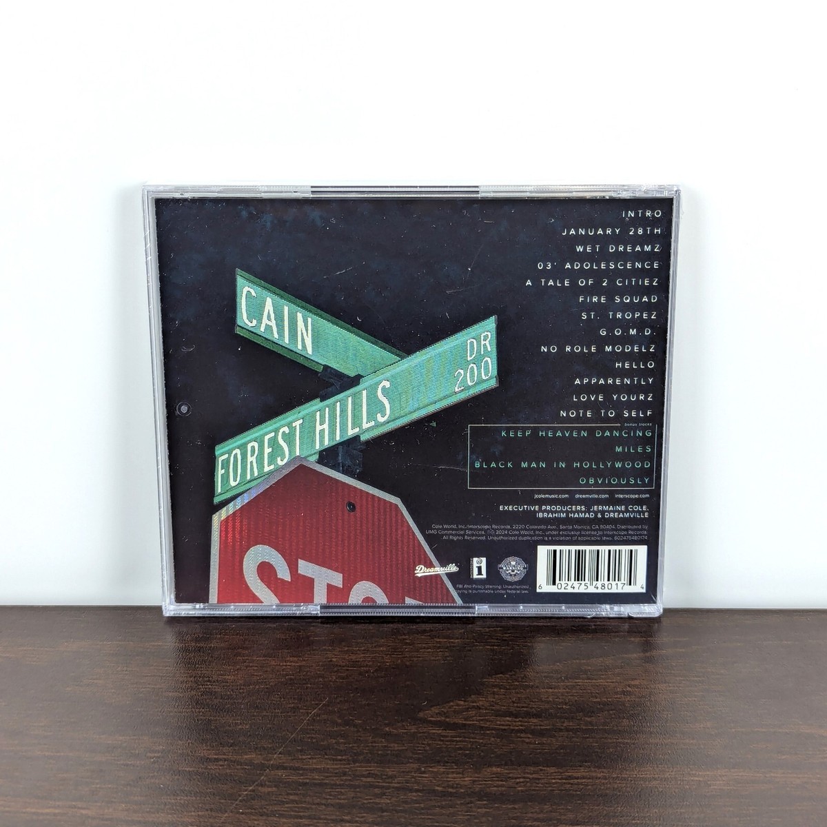 J Cole 2014 FOREST HILLS DRIVE 10 Year Anniversary CD