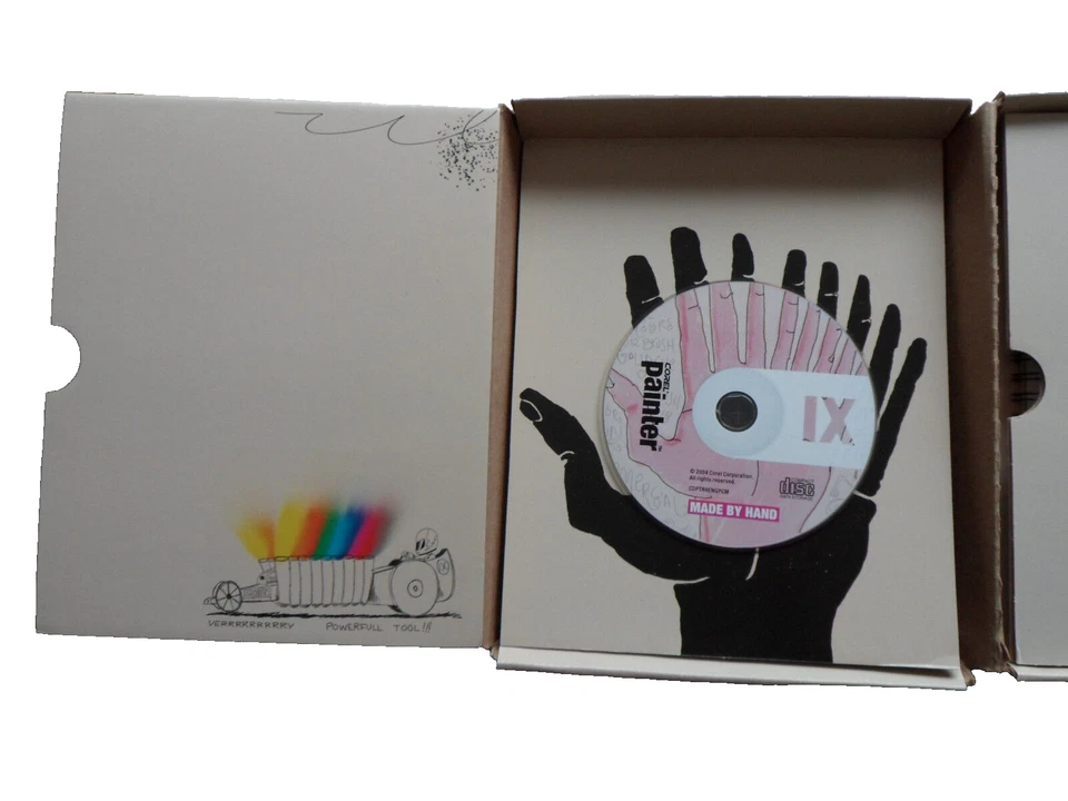 Corel Painter IX PC MAC CD Design Draw Painting & Illustration Digital Brushes - Image 3 of 4