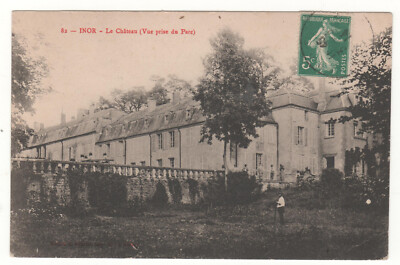 CPA 55 - GOLD: DAS SCHLOSS - ANSICHT AUS DEM PARK (MAAS) GESCHRIEBEN am 03.03.1914