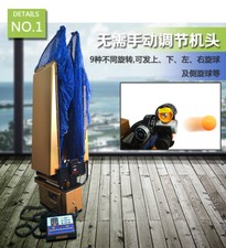 Easy  fast option basic mid advance ping pong table tennis robot ball machine
