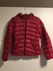 Tommy Hilfiger Denim Steppjacke Daunen Damen Rot Grosse S Ebay