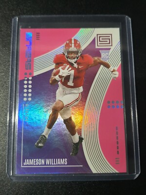 Jameson Williams - Chronicles Status Draft Picks 2022 - Detroit Lions - Pink RC
