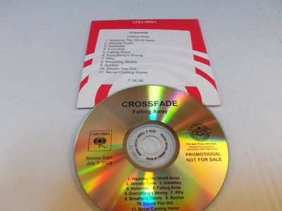 CROSSFADE   FALLING AWAY     RARE    11-track   CD    2006