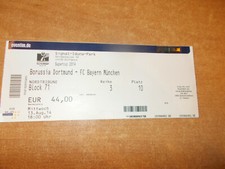 FÜR SAMMLER: BORUSSIA DORTMUND-FC BAYERN MÜNCHEN / SUPERCUP 2014