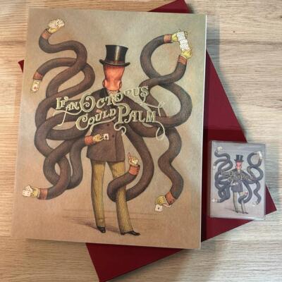 If An Octopus Could Palm V2 By Dan And Dave (book and deck)