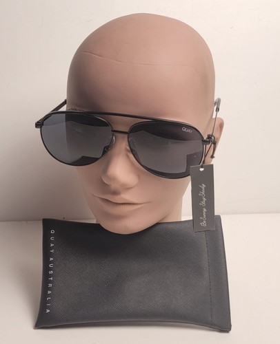 NWT Authentic Quay Australia Vivienne 126 Oversized Aviator Sunglasses 67/15/135 - 第 1/5 張圖片