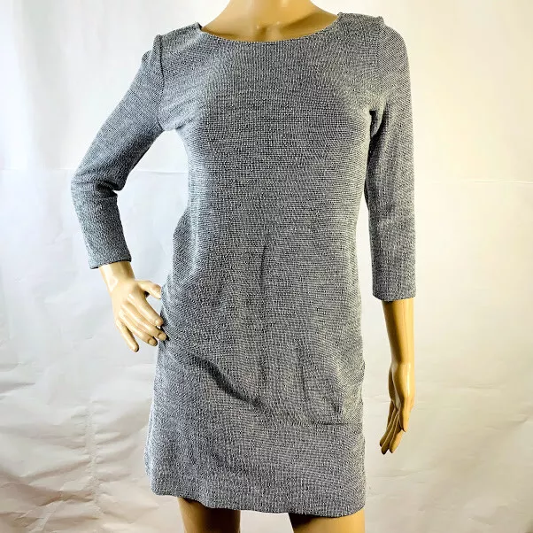 Textured clearance shift dress