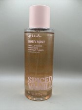 VICTORIA'S SECRET PINK SPICED VANILLA BODY MIST 8.4 FL OZ LIMITED EDITION NEW