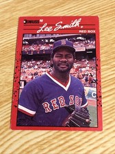 1990 Donruss Lee Smith #110 Boston Red Sox