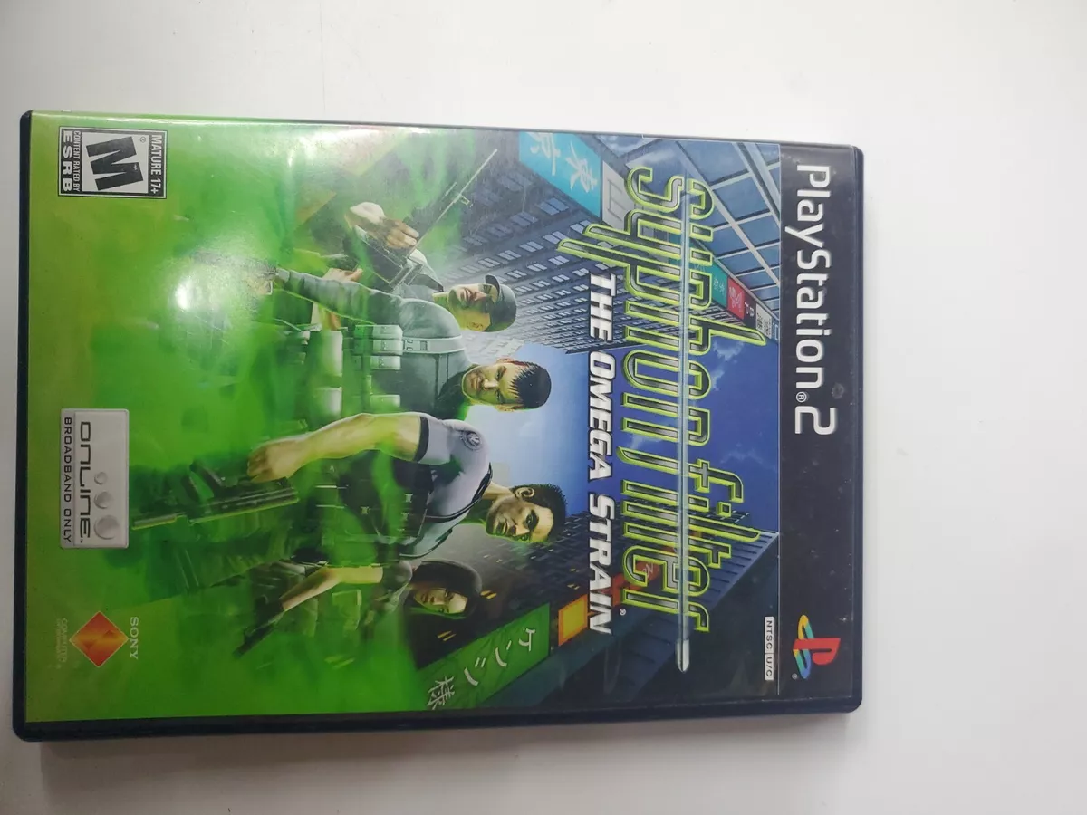 Syphon Filter The Omega Strain PlayStation 2 PS2 Case Game No Manual