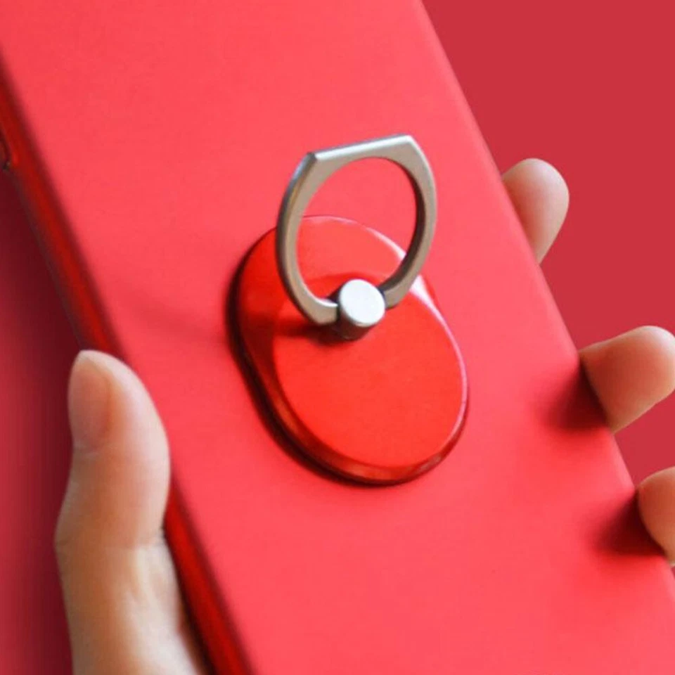 2 x Pull Out Finger Ring Stand Phone 360° Rotating Mount Grip Selfie Universal - Image 3 of 4