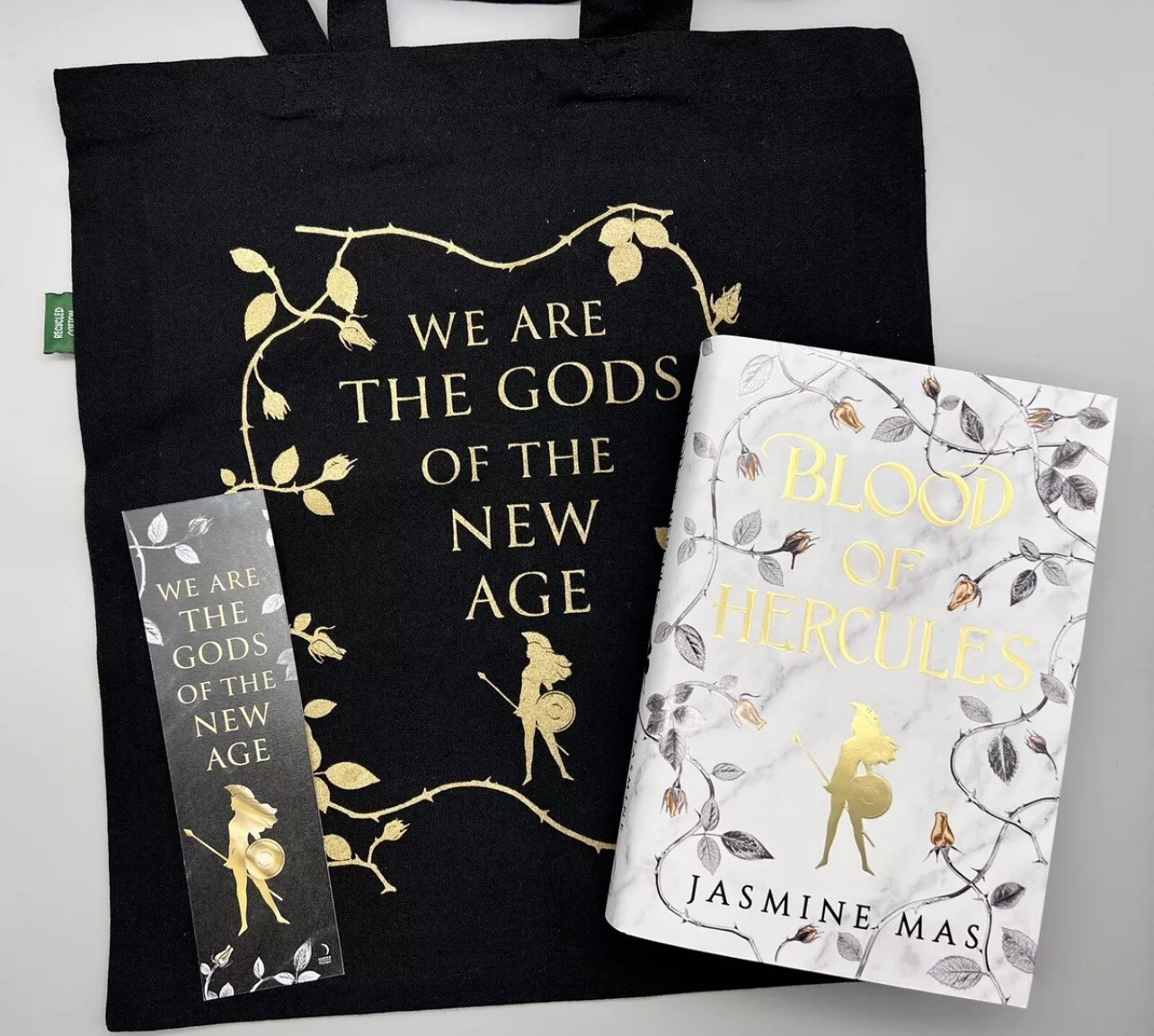 Blood of Hercules by Jasmine Mas New 1st Edition HB FREE BAG & BOOKMARK