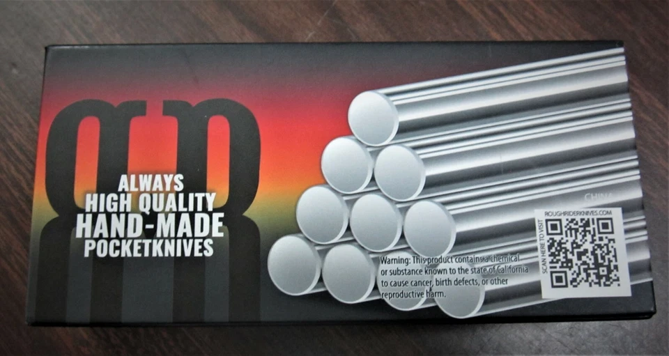 ⚡Rough Rider Titanium Steel Hand Made High Quality Single Blade Folding Knife⚡K1 - Image 3 of 4