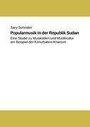 Popularmusik In Der Republik Sudan: Eine Studie Zu M[...] | Buch | 9783848227815
