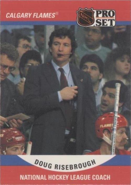 1990-91 Pro Set - Doug Risebrough #663 for sale online | eBay