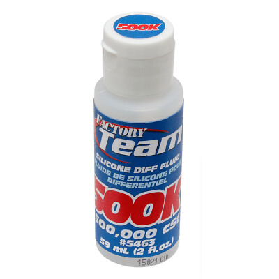 Team Associated Factory Team 500,000wt 500k Silicone Diff Fluid 2oz ASC5463 5463
