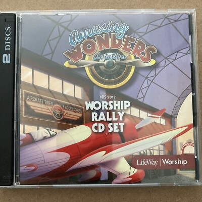 Amazing Wonders Aviation VBS 2010 Worship Rally Set Life Way 2 CD