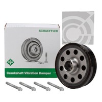 INA Riemenscheibe Kurbelwelle + Schrauben FüR BMW E81-88 E90-93 E60/61 X1 X3 N47