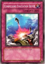Yu-Gi-Oh Compulsory Evacuation Device SD2-EN028 1st Edition Common Card MP-LP