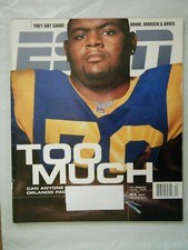  ESPN Magazine January 24 2000 Orlando Pace Cover