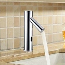 Automatic Hands Free Contemporary Sensor Faucet Hot Cold