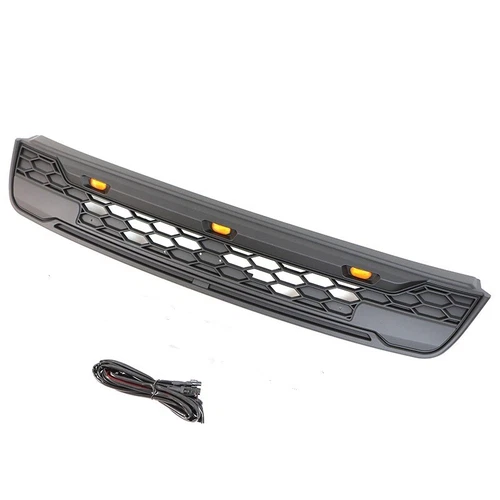 Rejilla de parachoques delantero para ESCAPE/KUGA 2013-2015 rejilla negra mate con luz LED - Imagen 5 de 5