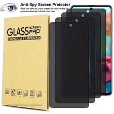 For Samsung Galaxy A52 A54 5G Privacy Tempered Glass Screen Protector Anti-Spy