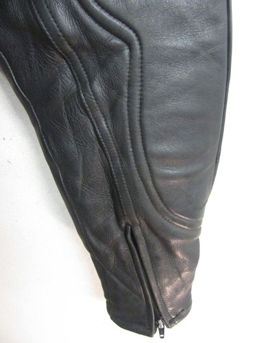 VINTAGE MIKE LEWIS LEATHERS CRUSADER HEAVY POLICE MOTORCYCLE JACKET SIZE L - Picture 10 of 21