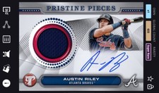 [DIGITAL CARD] TOPPS BUNT 2024 AUSTIN RILEY PRISTINE PIECES RELIC SIG, BRAVES