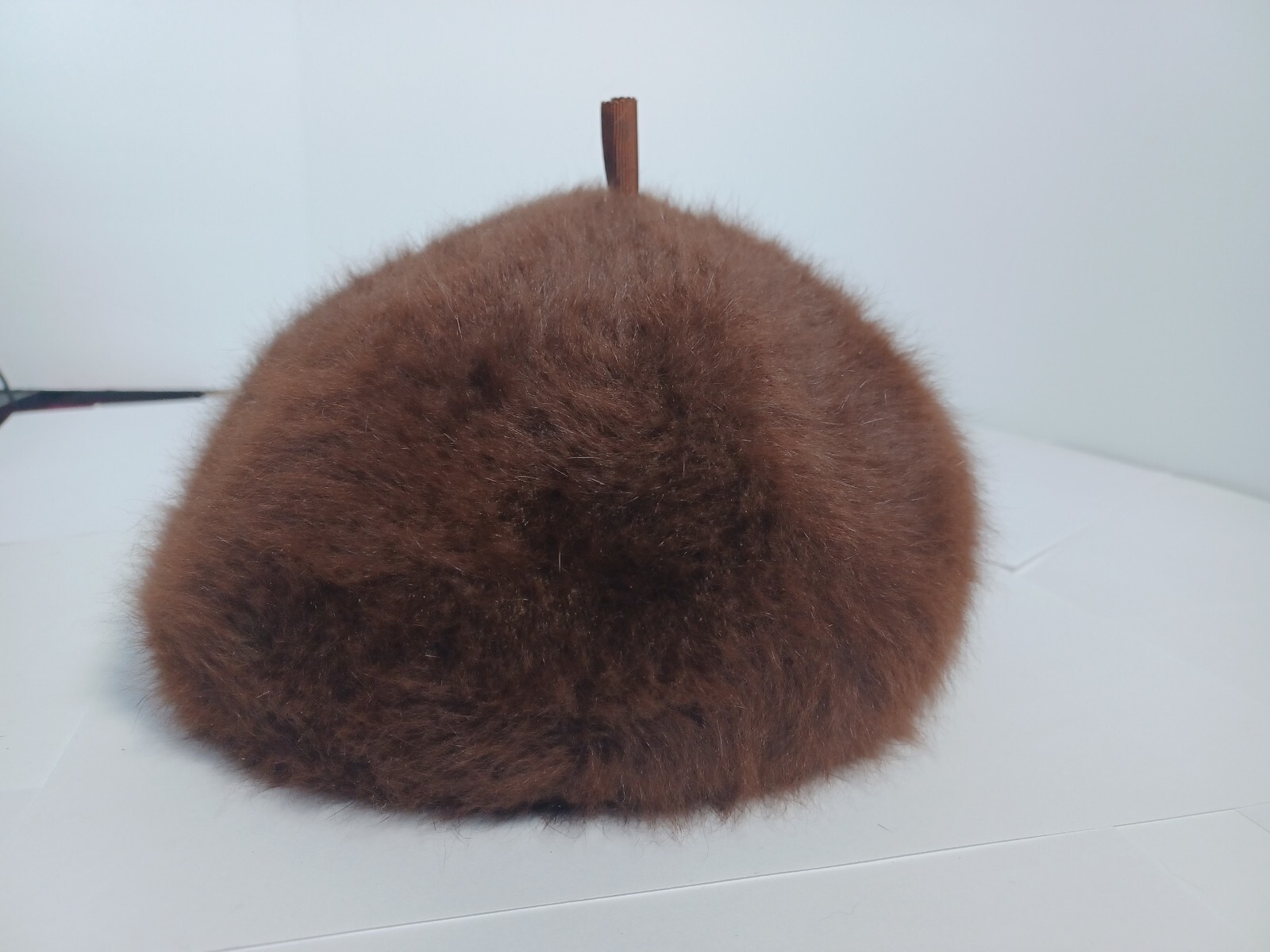 Rare Vintage Authentic KANGOL  Beret Brown Made in United Kingdom image 4