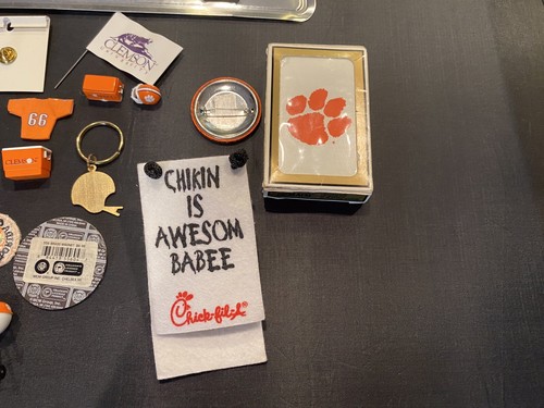Fabulous Lot Of Clemson University Memorabilia College Football Tigers SC Gift - Picture 14 of 17