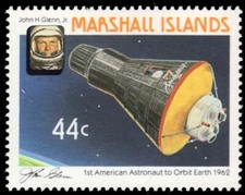 MARSHALL ISLANDS 141 - John Glenn 