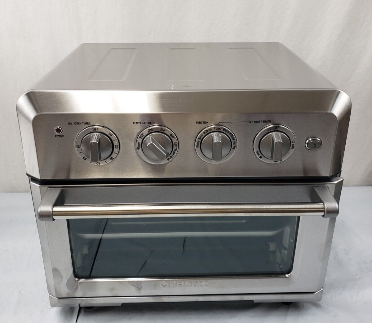 New CUISINART 7in1 Air Fryer Bake Broil Toaster Convection Oven CTOA122 DENT eBay