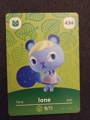 Animal Acnh Nfc Tags Animal Crossing Amiibo Cards Printable ACNH