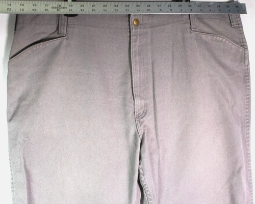 Vintage Ben Davis Pants Gray Talon USA Made Men's Size 42x29 - Picture 12 of 14