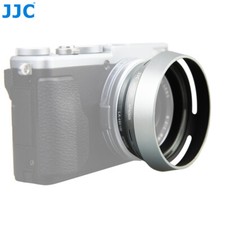 JJC Silver 49mm Adapter Lens Hood AS LA-49X100 for Fujifilm X70 X100F US Seller